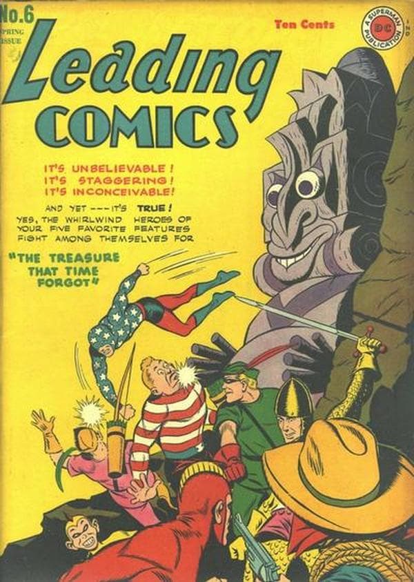 Leading Comics #6 cover