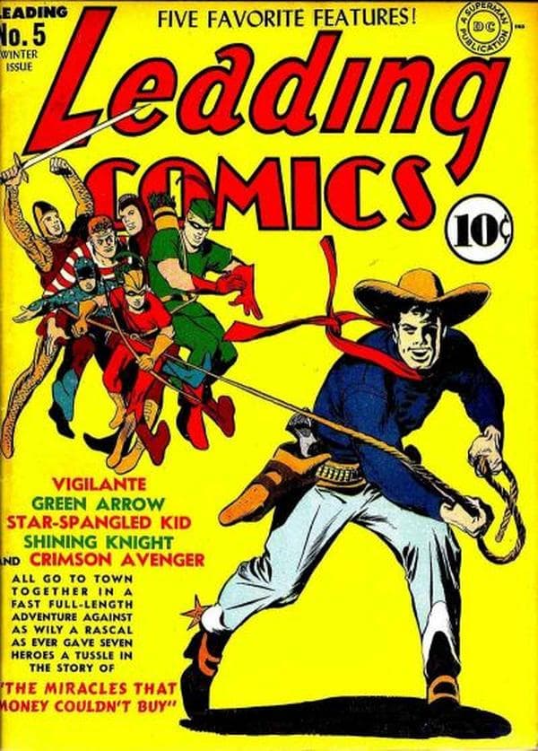 Leading Comics #5 cover