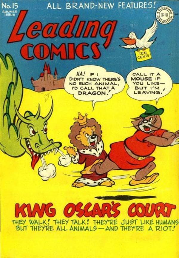 Leading Comics #15 cover