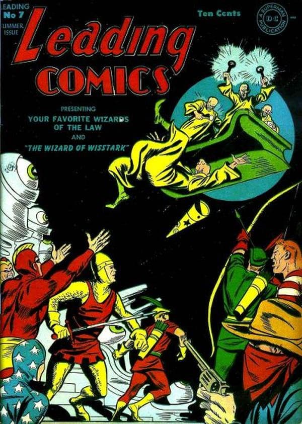 Leading Comics #7 cover