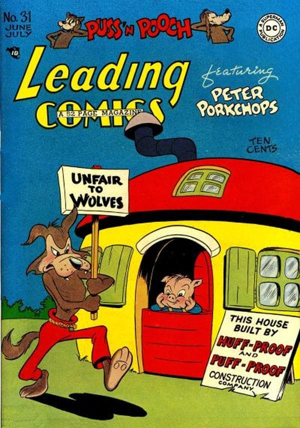 Leading Comics #31 cover