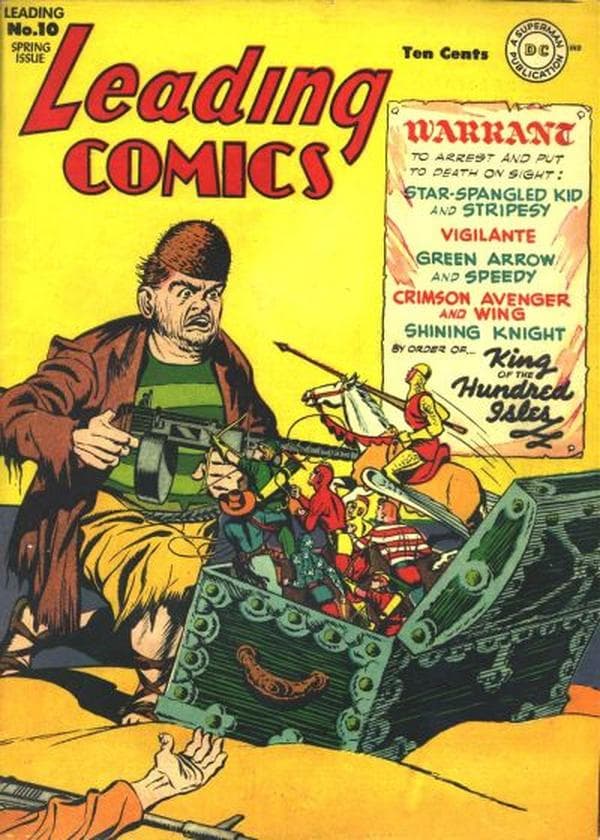 Leading Comics #10 cover