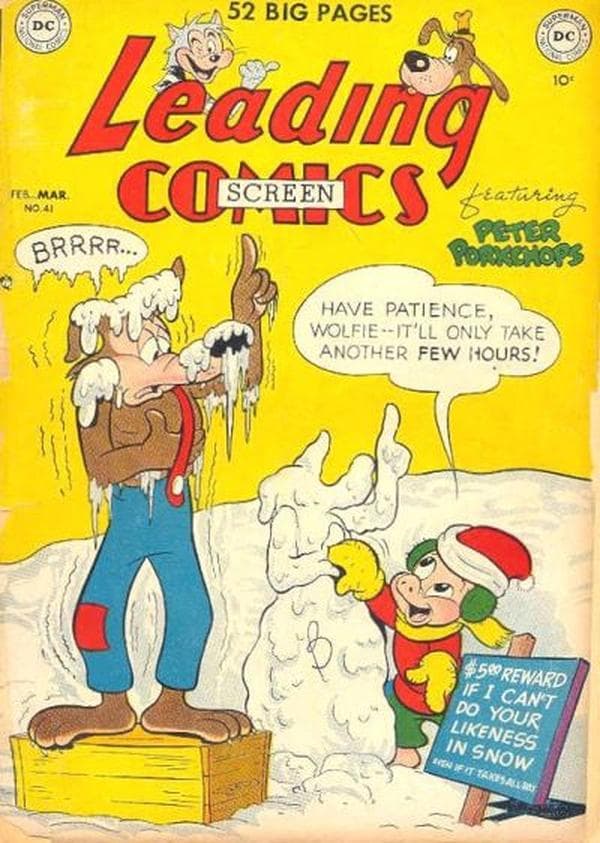 Leading Comics #41 cover