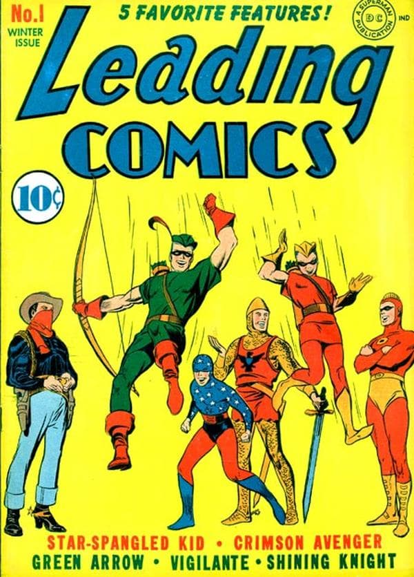Leading Comics #1 cover