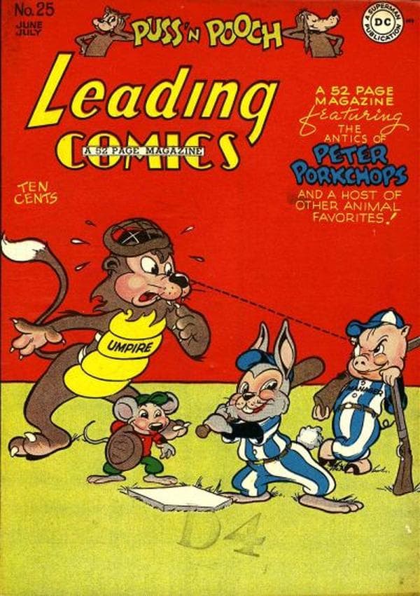 Leading Comics #25 cover