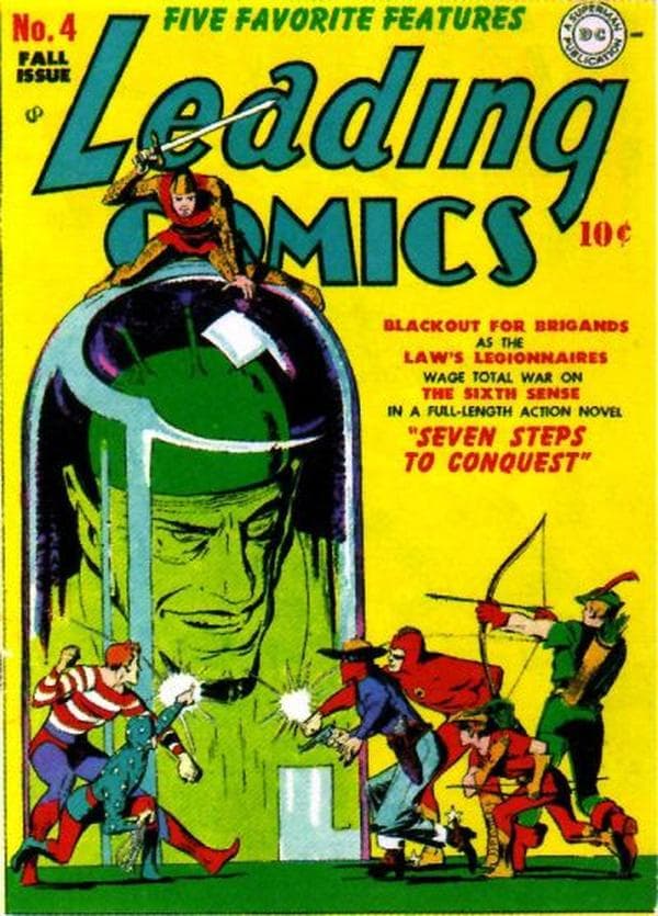 Leading Comics #4 cover