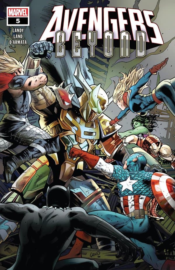 Avengers: Beyond #5 cover