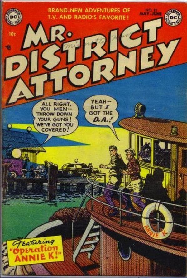 Mr. District Attorney #33 cover