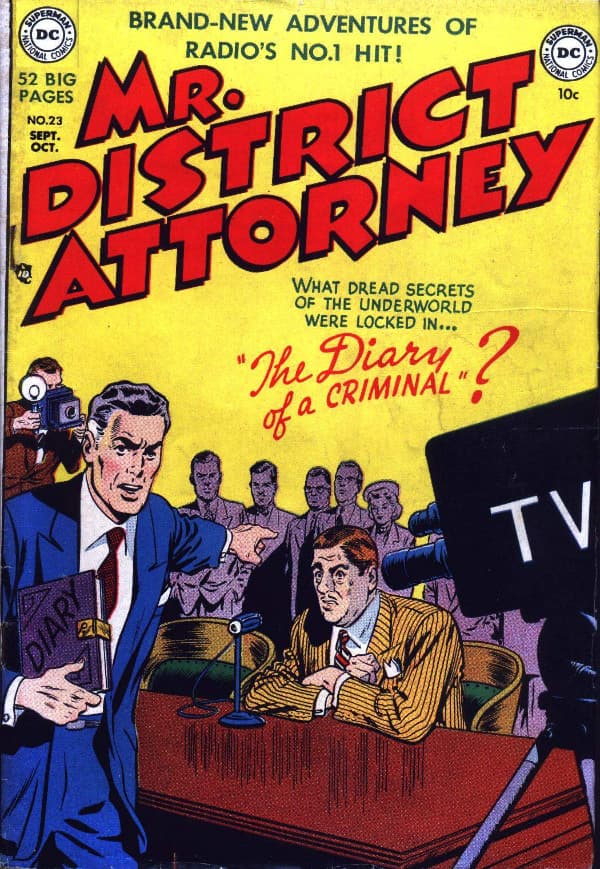 Mr. District Attorney #23 cover