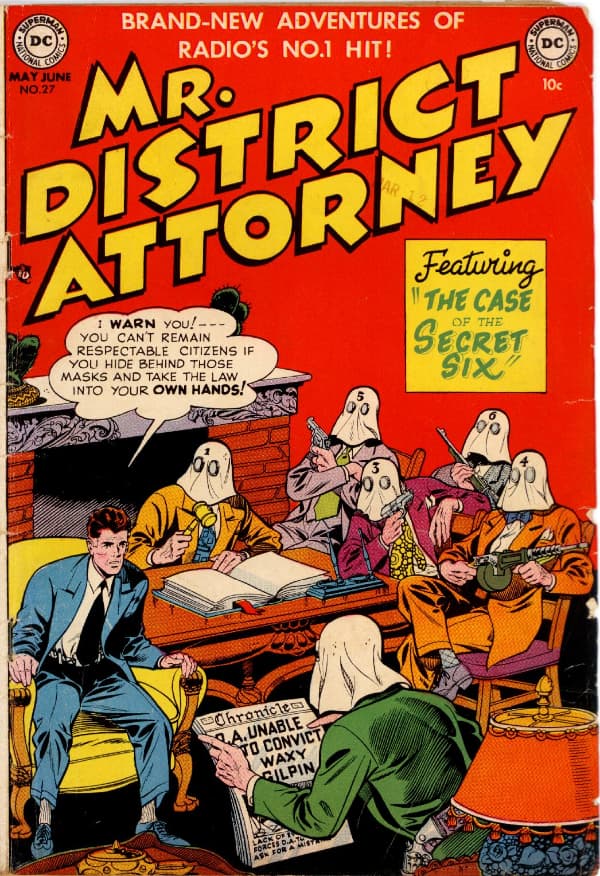 Mr. District Attorney #27 cover