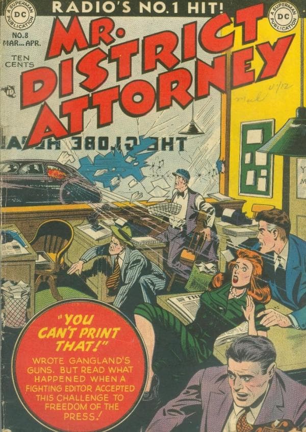 Mr. District Attorney #8 cover