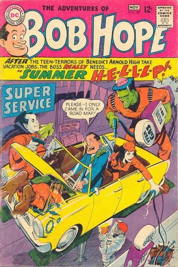 The Adventures of Bob Hope #107 cover