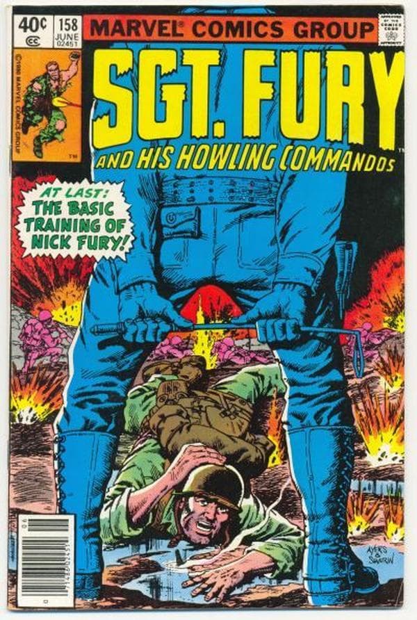 Sgt. Fury and His Howling Commandos #158 cover