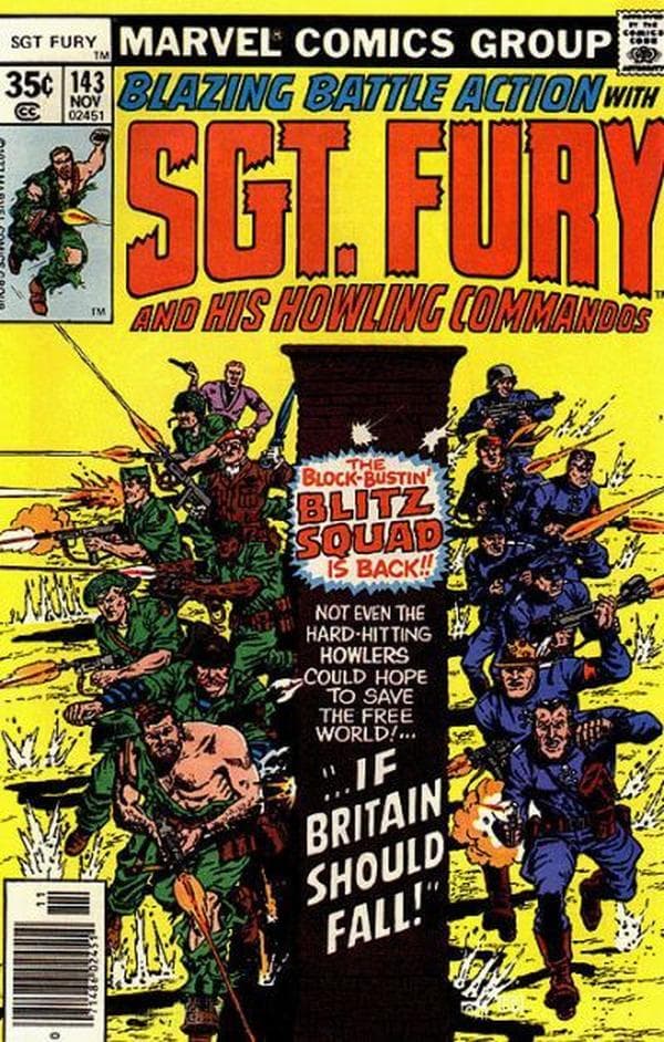 Sgt. Fury and His Howling Commandos #143 cover