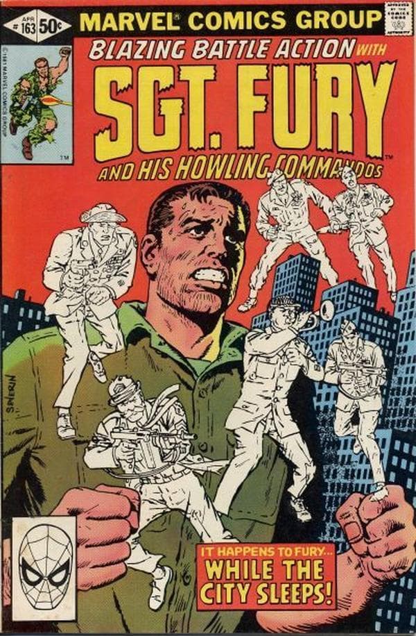 Sgt. Fury and His Howling Commandos #163 cover