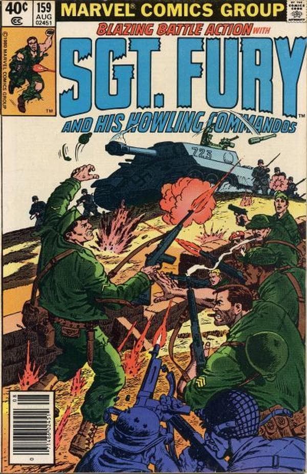 Sgt. Fury and His Howling Commandos #159 cover