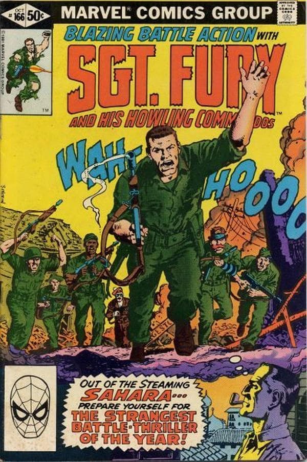Sgt. Fury and His Howling Commandos #166 cover