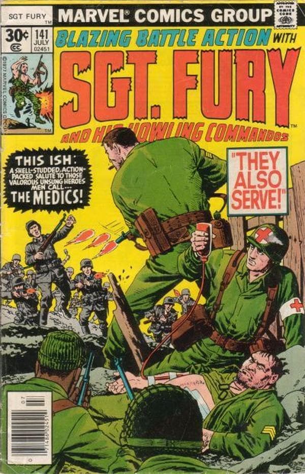 Sgt. Fury and His Howling Commandos #141 cover