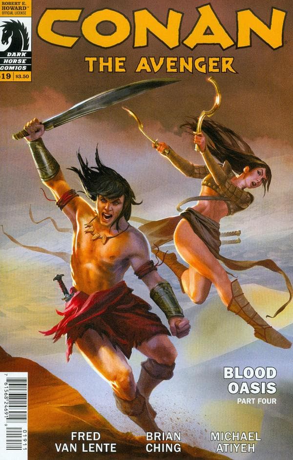 Conan the Avenger #19 cover