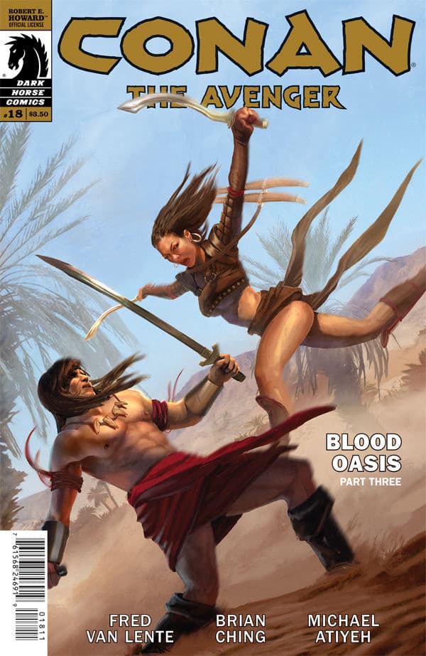 Conan the Avenger #18 cover