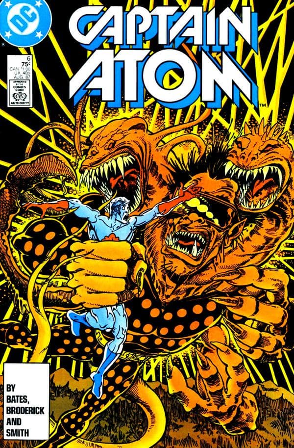 Captain Atom #6 cover