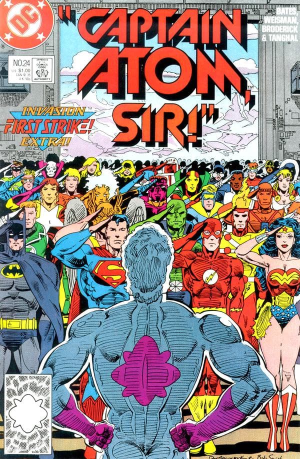 Captain Atom #24 cover