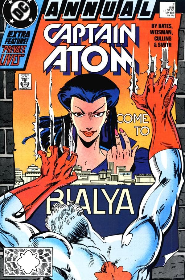 Captain Atom Annual #2 cover
