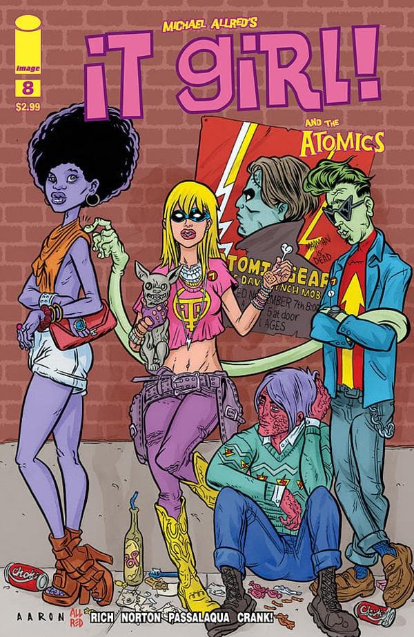 It Girl! and the Atomics #8 cover