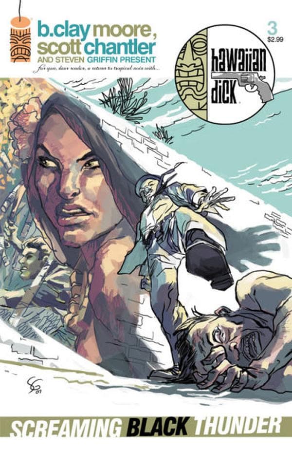 Hawaiian Dick: Screaming Black Thunder #3 cover