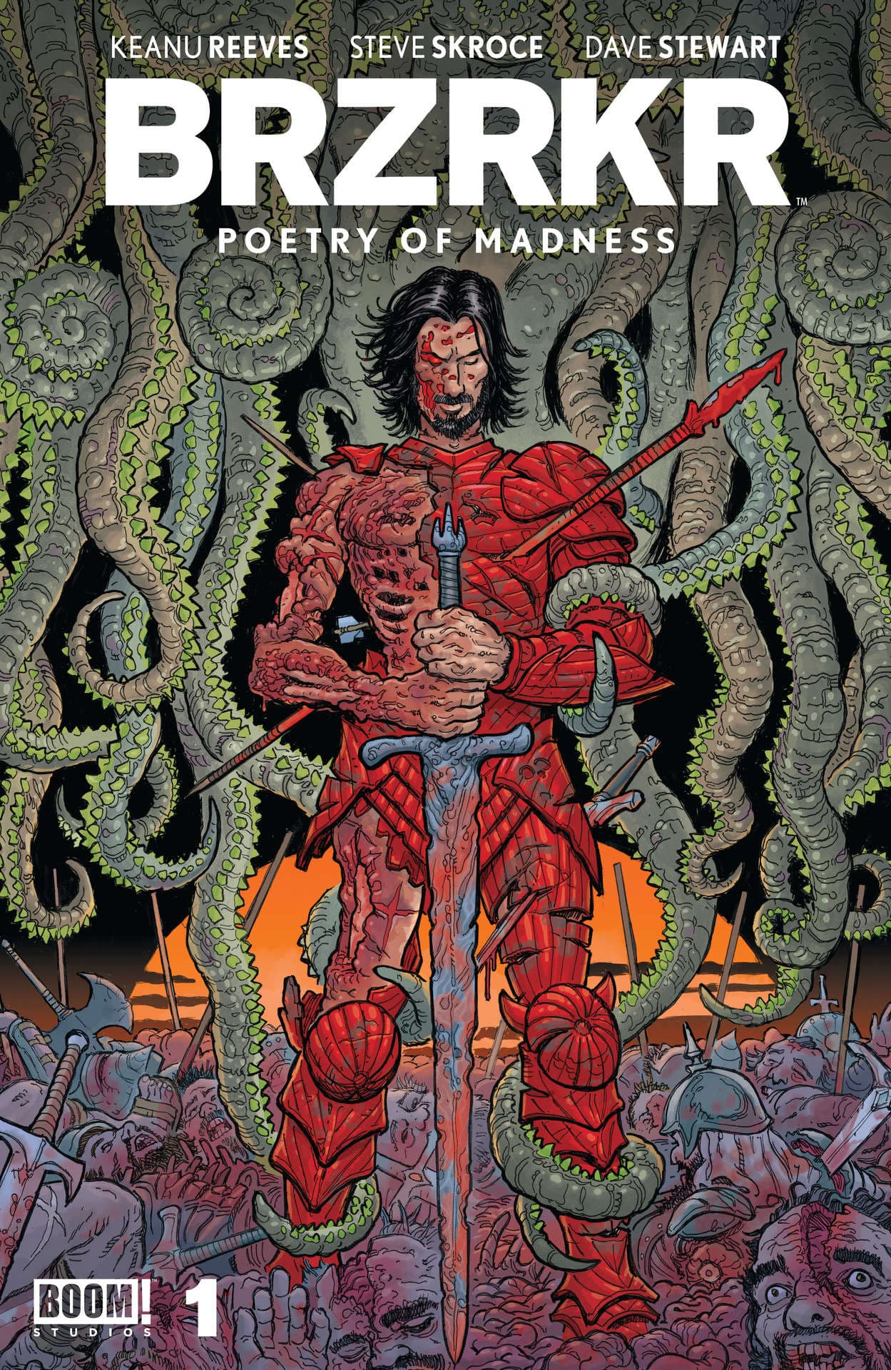 Brzrkr: Poetry of Madness #1 cover