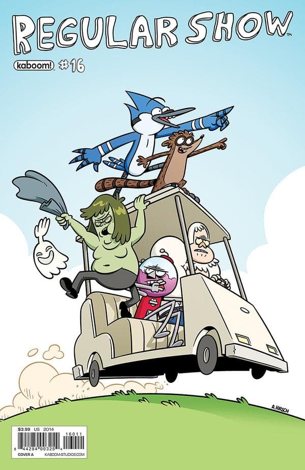 Regular Show #16 cover