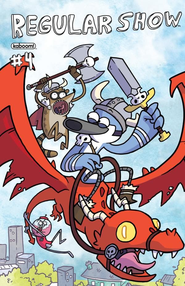 Regular Show #4 cover