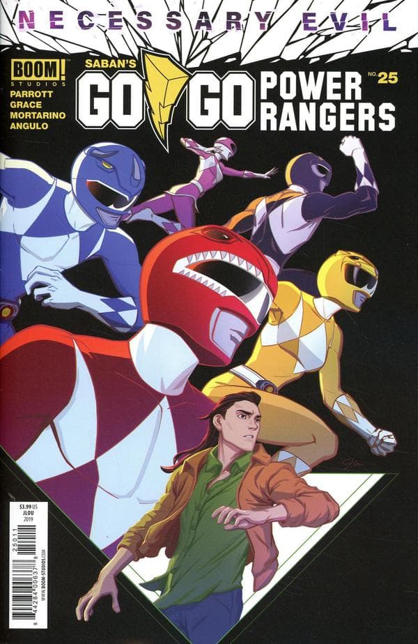Saban's Go Go Power Rangers #25 cover