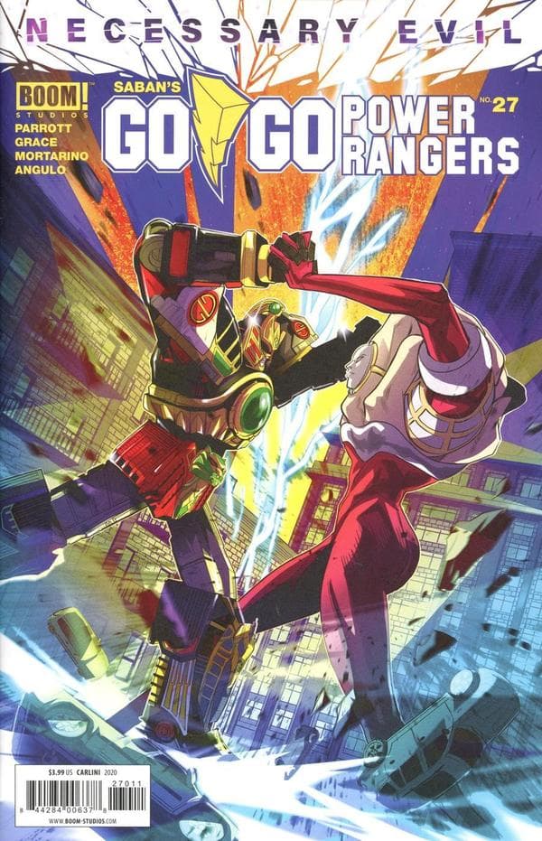 Saban's Go Go Power Rangers #27 cover