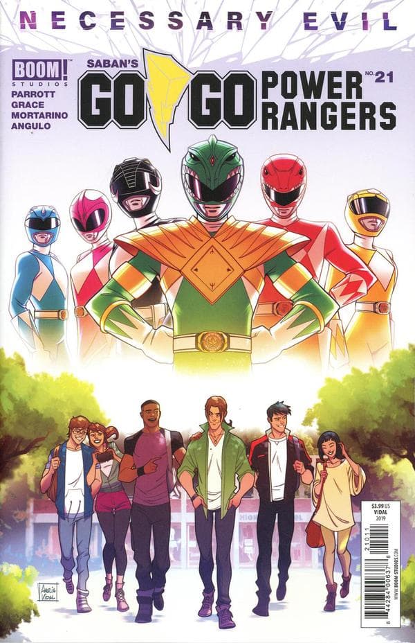 Saban's Go Go Power Rangers #21 cover