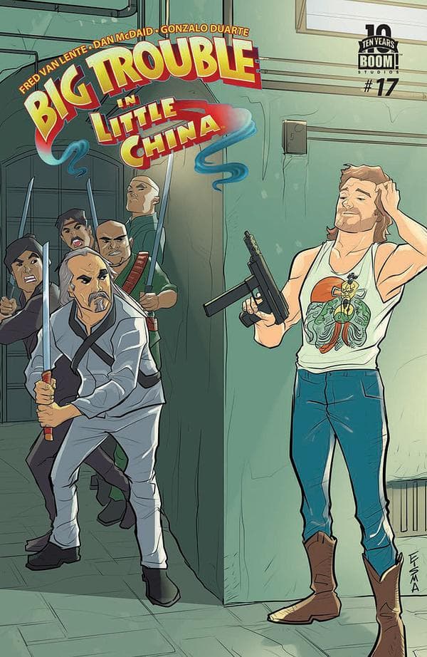 Big Trouble in Little China #17 cover