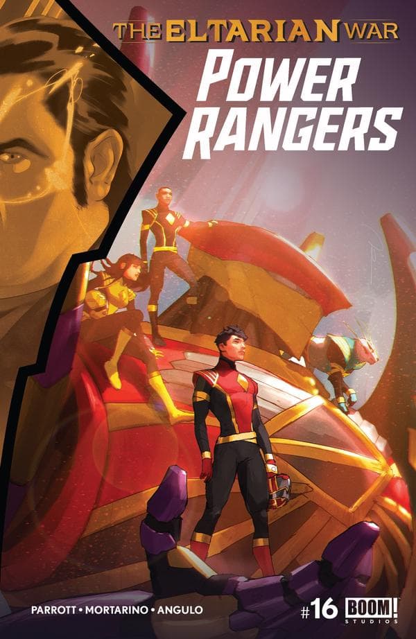 Power Rangers #16 cover