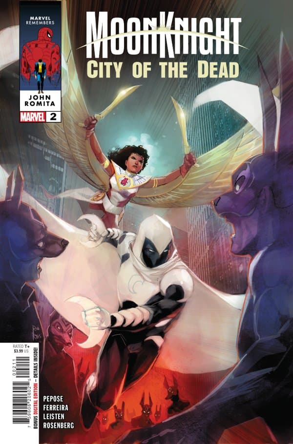 Moon Knight: City of the Dead #2 cover