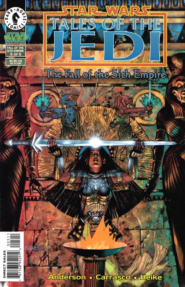 Star Wars: Tales of the Jedi - The Fall of the Sith Empire #5 cover