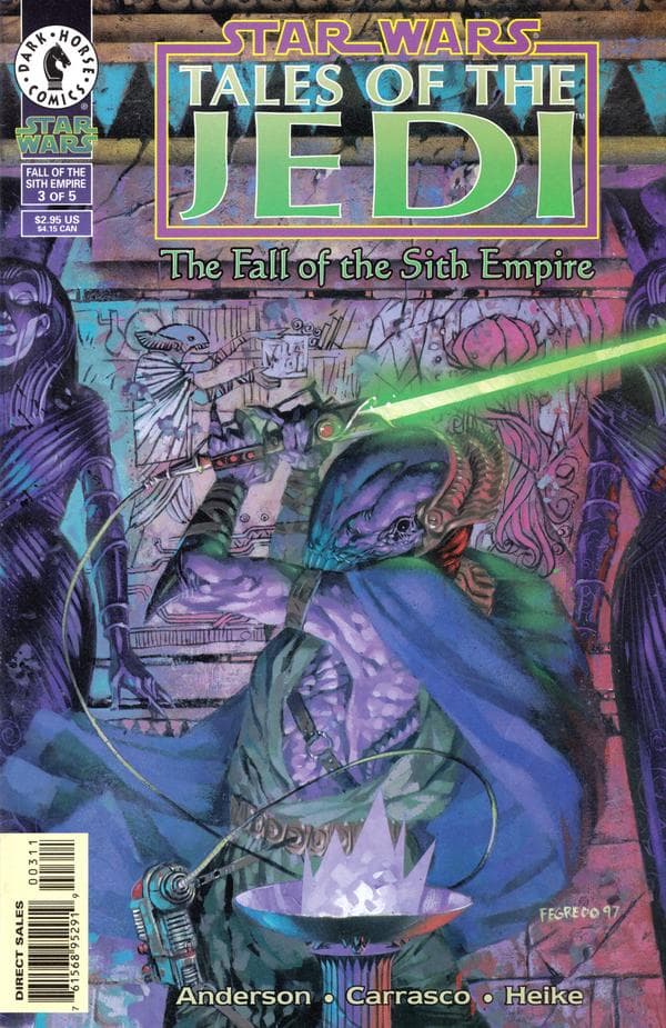 Star Wars: Tales of the Jedi - The Fall of the Sith Empire #3 cover