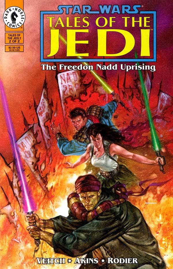Star Wars: Tales of the Jedi: The Freedon Nadd Uprising #2 cover