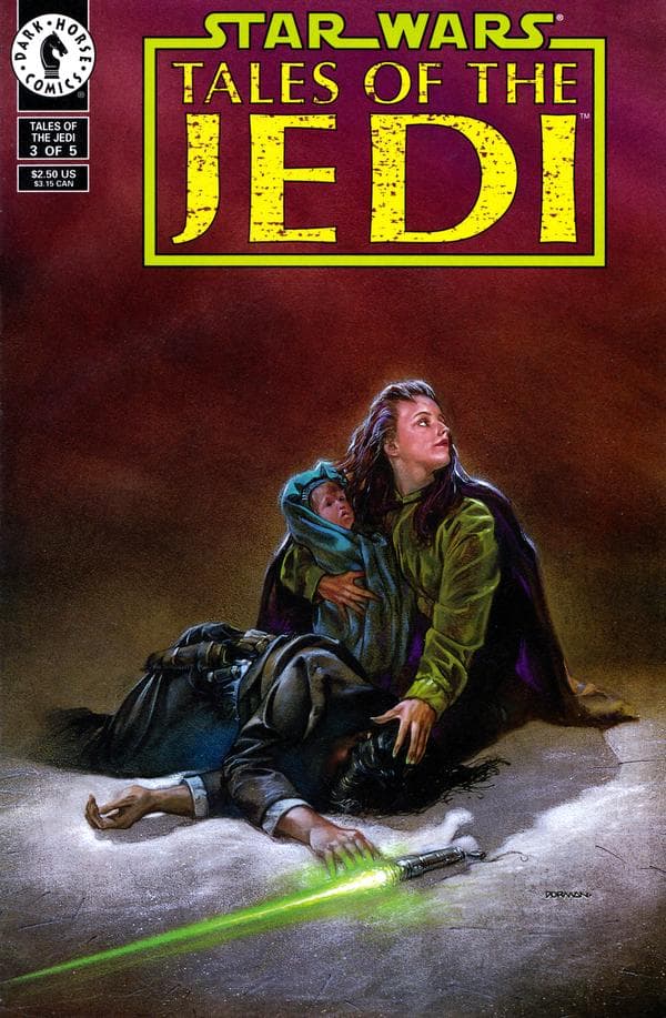 Star Wars: Tales of the Jedi #3 cover