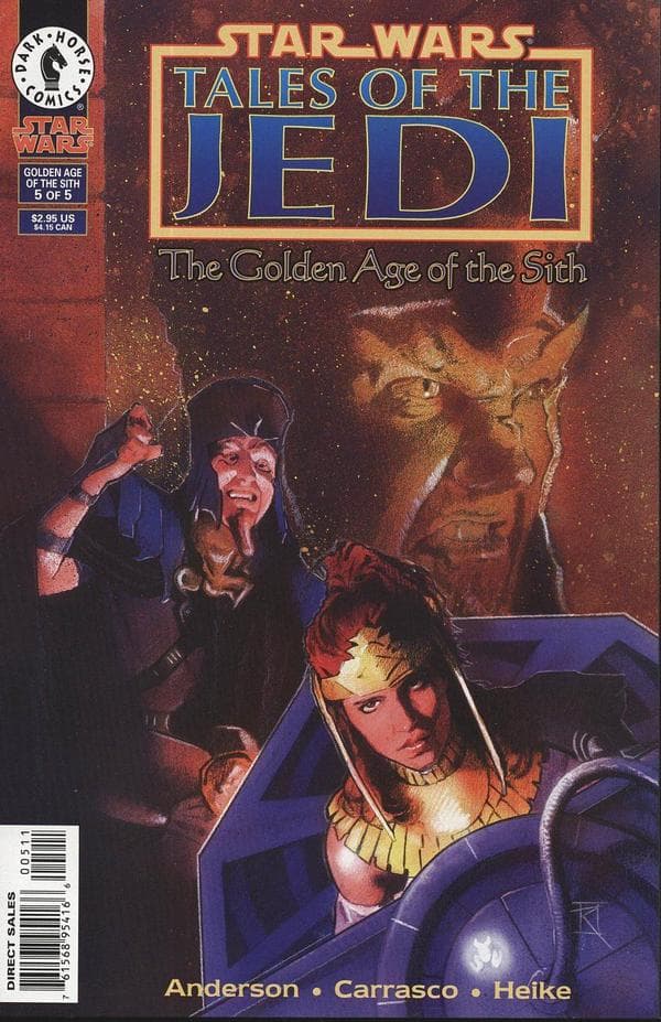 Star Wars: Tales of the Jedi - The Golden Age of the Sith #5 cover