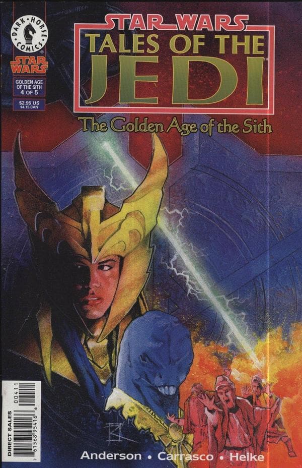 Star Wars: Tales of the Jedi - The Golden Age of the Sith #4 cover