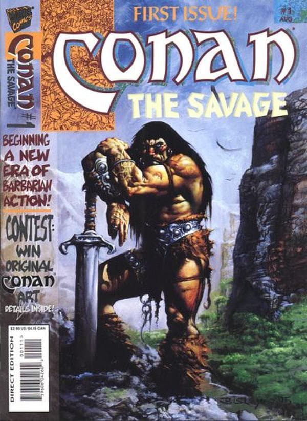 Conan the Savage cover — © Marvel Comics