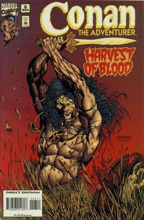 Conan the Adventurer #6 cover