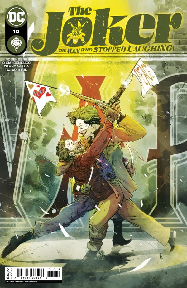 The Joker: The Man Who Stopped Laughing #10 cover