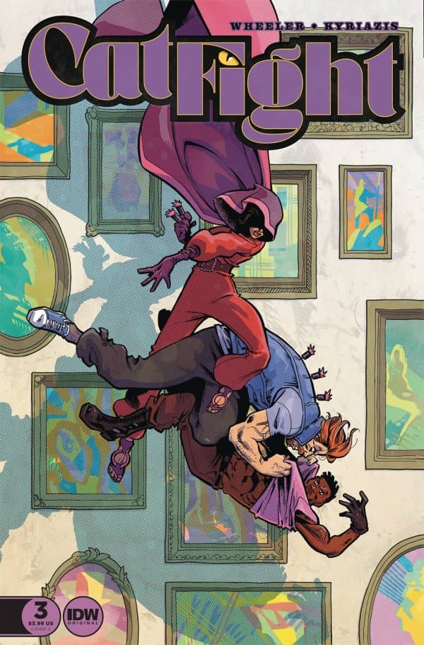 Cat Fight #3 cover