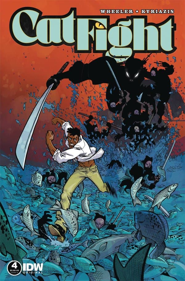 Cat Fight #4 cover