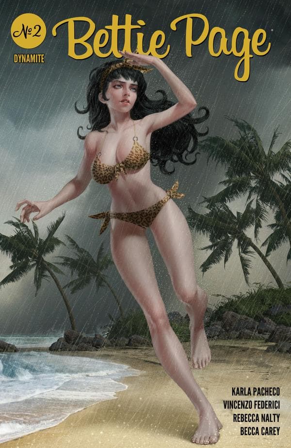 Bettie Page #2 cover